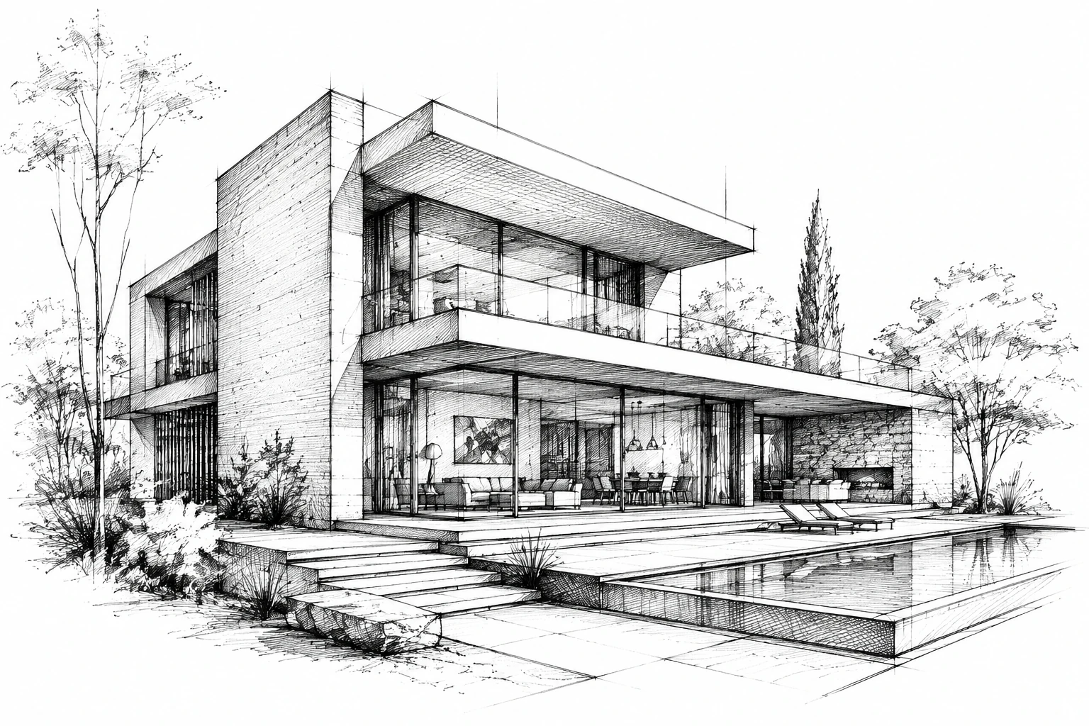 Architectural sketch